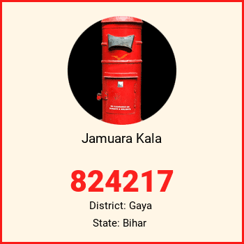 Jamuara Kala pin code, district Gaya in Bihar