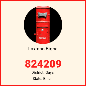 Laxman Bigha pin code, district Gaya in Bihar