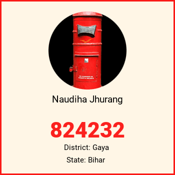 Naudiha Jhurang pin code, district Gaya in Bihar