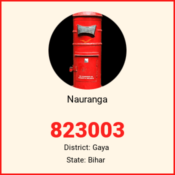 Nauranga pin code, district Gaya in Bihar