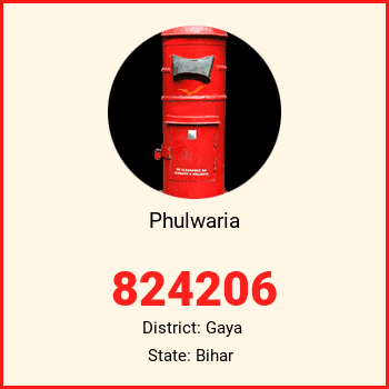 Phulwaria pin code, district Gaya in Bihar