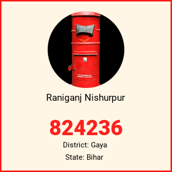 Raniganj Nishurpur pin code, district Gaya in Bihar