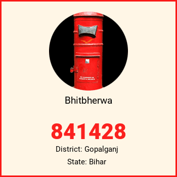 Bhitbherwa pin code, district Gopalganj in Bihar