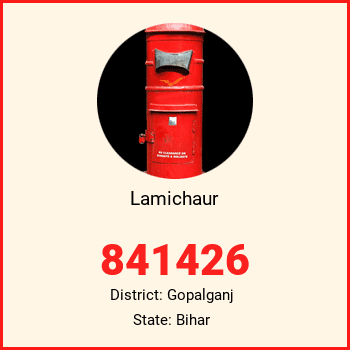 Lamichaur pin code, district Gopalganj in Bihar