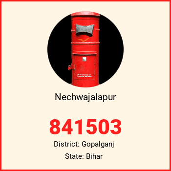 Nechwajalapur pin code, district Gopalganj in Bihar
