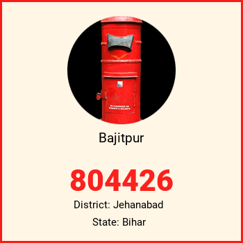 Bajitpur pin code, district Jehanabad in Bihar