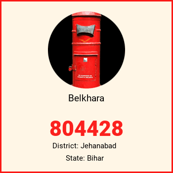 Belkhara pin code, district Jehanabad in Bihar