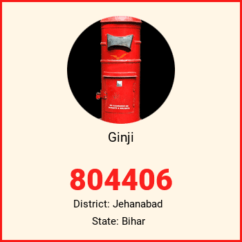 Ginji pin code, district Jehanabad in Bihar
