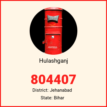 Hulashganj pin code, district Jehanabad in Bihar