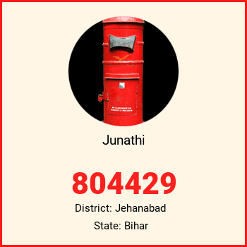 Junathi pin code, district Jehanabad in Bihar