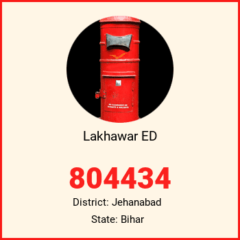 Lakhawar ED pin code, district Jehanabad in Bihar