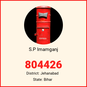 S.P Imamganj pin code, district Jehanabad in Bihar