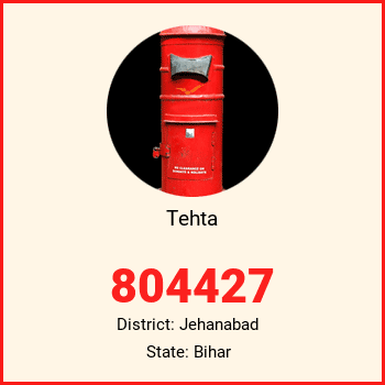 Tehta pin code, district Jehanabad in Bihar