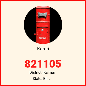 Karari pin code, district Kaimur in Bihar