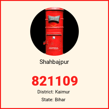 Shahbajpur pin code, district Kaimur in Bihar
