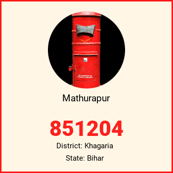Mathurapur pin code, district Khagaria in Bihar
