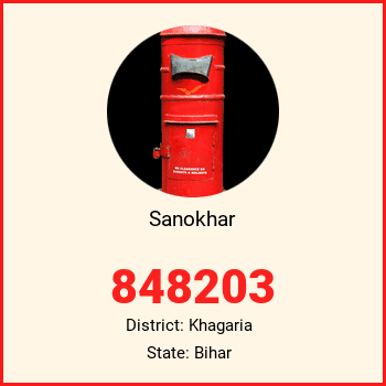 Sanokhar pin code, district Khagaria in Bihar
