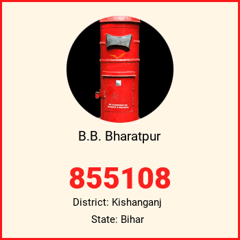 B.B. Bharatpur pin code, district Kishanganj in Bihar