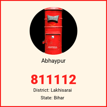 Abhaypur pin code, district Lakhisarai in Bihar