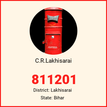 C.R.Lakhisarai pin code, district Lakhisarai in Bihar