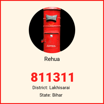 Rehua pin code, district Lakhisarai in Bihar