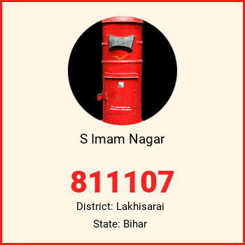 S Imam Nagar pin code, district Lakhisarai in Bihar