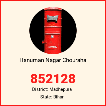 Hanuman Nagar Chouraha pin code, district Madhepura in Bihar