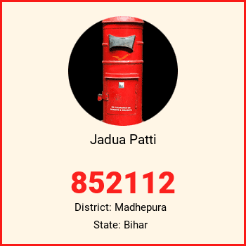 Jadua Patti pin code, district Madhepura in Bihar