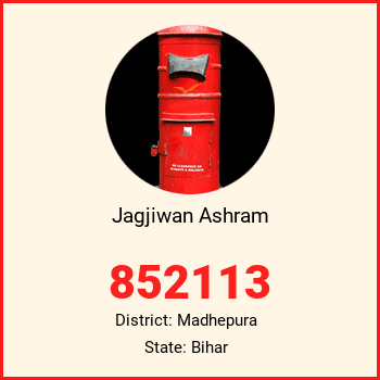 Jagjiwan Ashram pin code, district Madhepura in Bihar