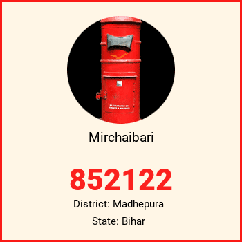 Mirchaibari pin code, district Madhepura in Bihar
