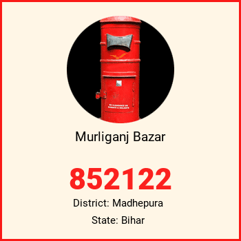 Murliganj Bazar pin code, district Madhepura in Bihar