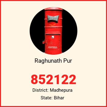 Raghunath Pur pin code, district Madhepura in Bihar