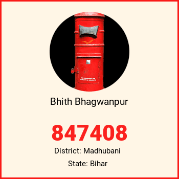 Bhith Bhagwanpur pin code, district Madhubani in Bihar