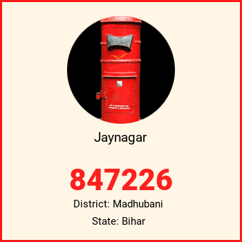 Jaynagar pin code, district Madhubani in Bihar
