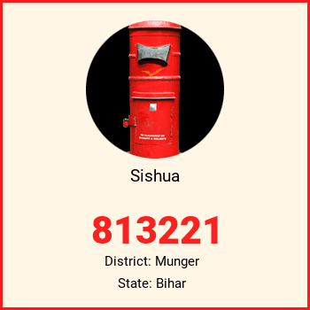 Sishua pin code, district Munger in Bihar