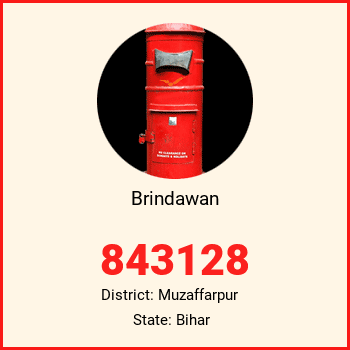 Brindawan pin code, district Muzaffarpur in Bihar