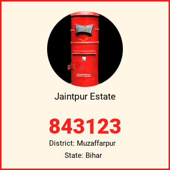 Jaintpur Estate pin code, district Muzaffarpur in Bihar