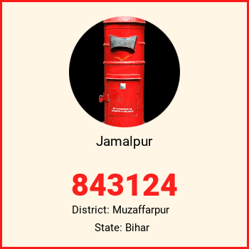 Jamalpur pin code, district Muzaffarpur in Bihar