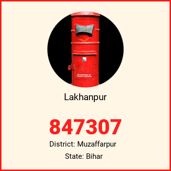 Lakhanpur pin code, district Muzaffarpur in Bihar