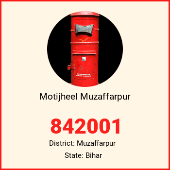 Motijheel Muzaffarpur pin code, district Muzaffarpur in Bihar