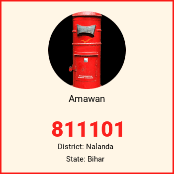 Amawan pin code, district Nalanda in Bihar