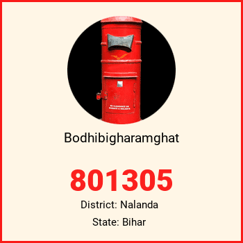 Bodhibigharamghat pin code, district Nalanda in Bihar