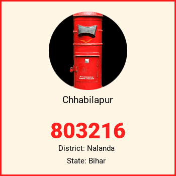 Chhabilapur pin code, district Nalanda in Bihar