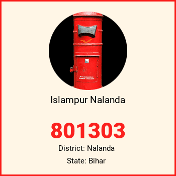 Islampur Nalanda pin code, district Nalanda in Bihar