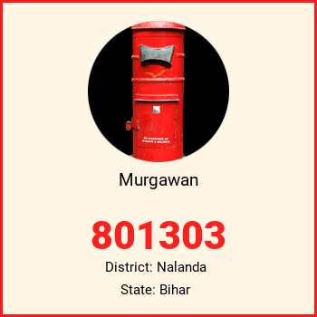 Murgawan pin code, district Nalanda in Bihar