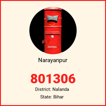Narayanpur pin code, district Nalanda in Bihar