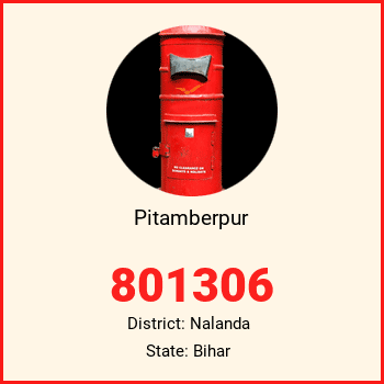 Pitamberpur pin code, district Nalanda in Bihar