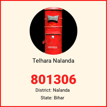 Telhara Nalanda pin code, district Nalanda in Bihar