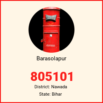 Barasolapur pin code, district Nawada in Bihar