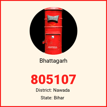 Bhattagarh pin code, district Nawada in Bihar